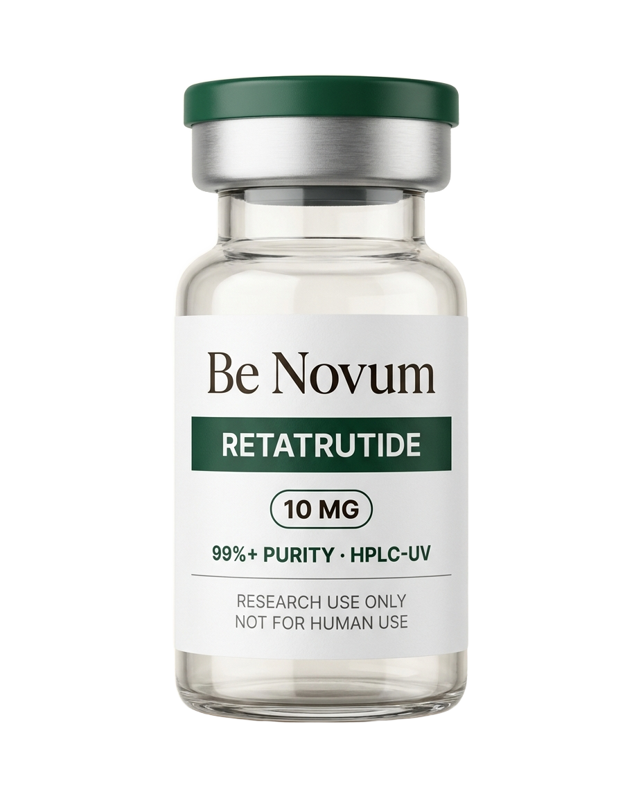 Retatrutide 10 mg Be Novum research vial